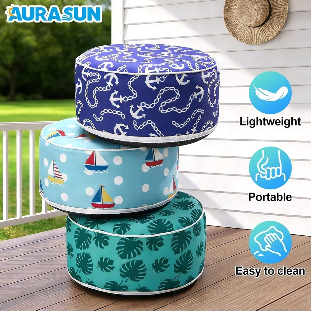 Inflatable Stool Ottoman